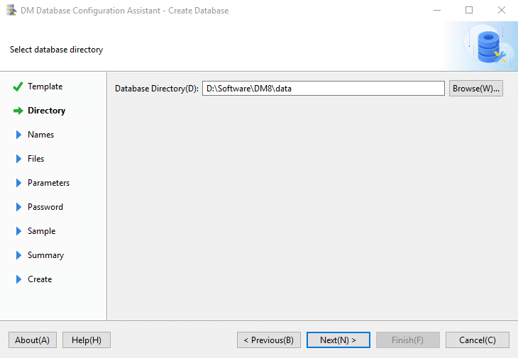 Install DM8 on Windows