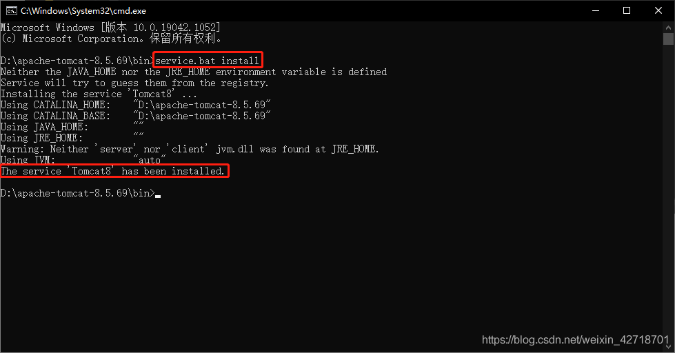 Install Tomcat8 on Windows