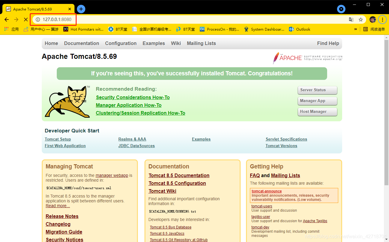 Install Tomcat8 on Windows